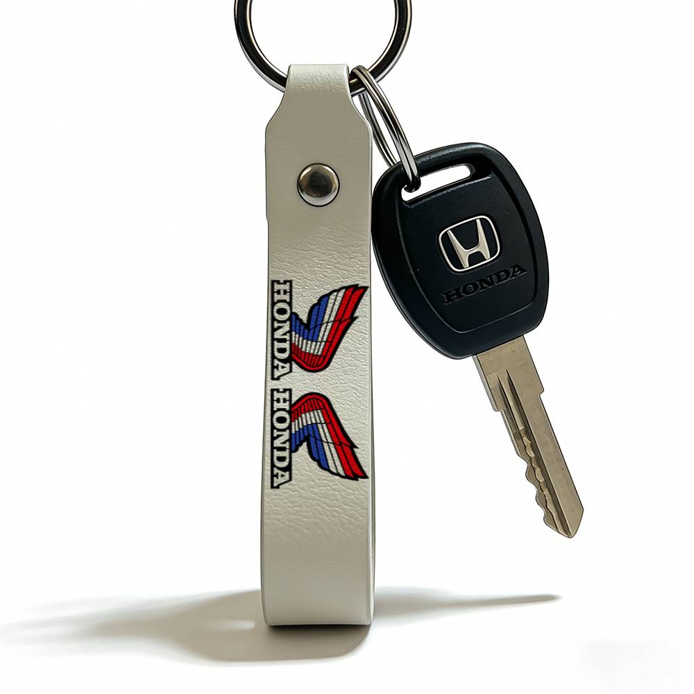 AAAKU1 Motorcycle For Honda Luxury Car Keychain Metal Key Ring Car Key Chain Creative Gift 2x12cm