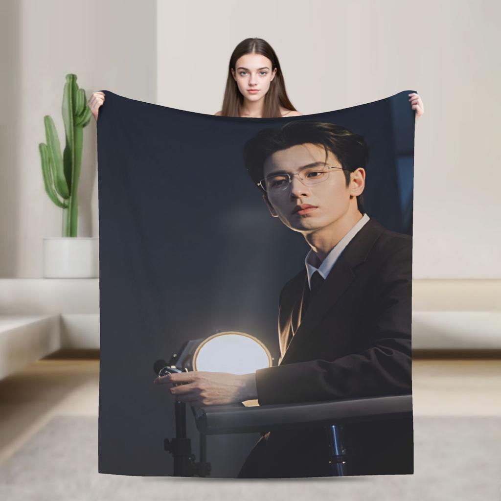 Zhang Linghe Blanket Airplane Travel Flannel Throw Blanket For Couch Chair Warm Custom Quality Bedspread Gift Idea