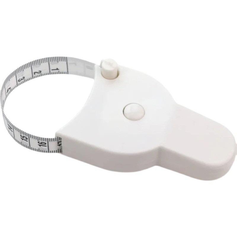 Three-dimensional Measurement Fitness Ruler - Waist Size Ruler, Chest Size Ruler, Belly Measuring Tape, Multi-functional белый