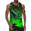 Scorpion 3D Printed Tank Tops Men's Fashion Streetwear Oversized Sleeveless Tank Top Bodybuilding Fitness Gym Vest Man Clothing