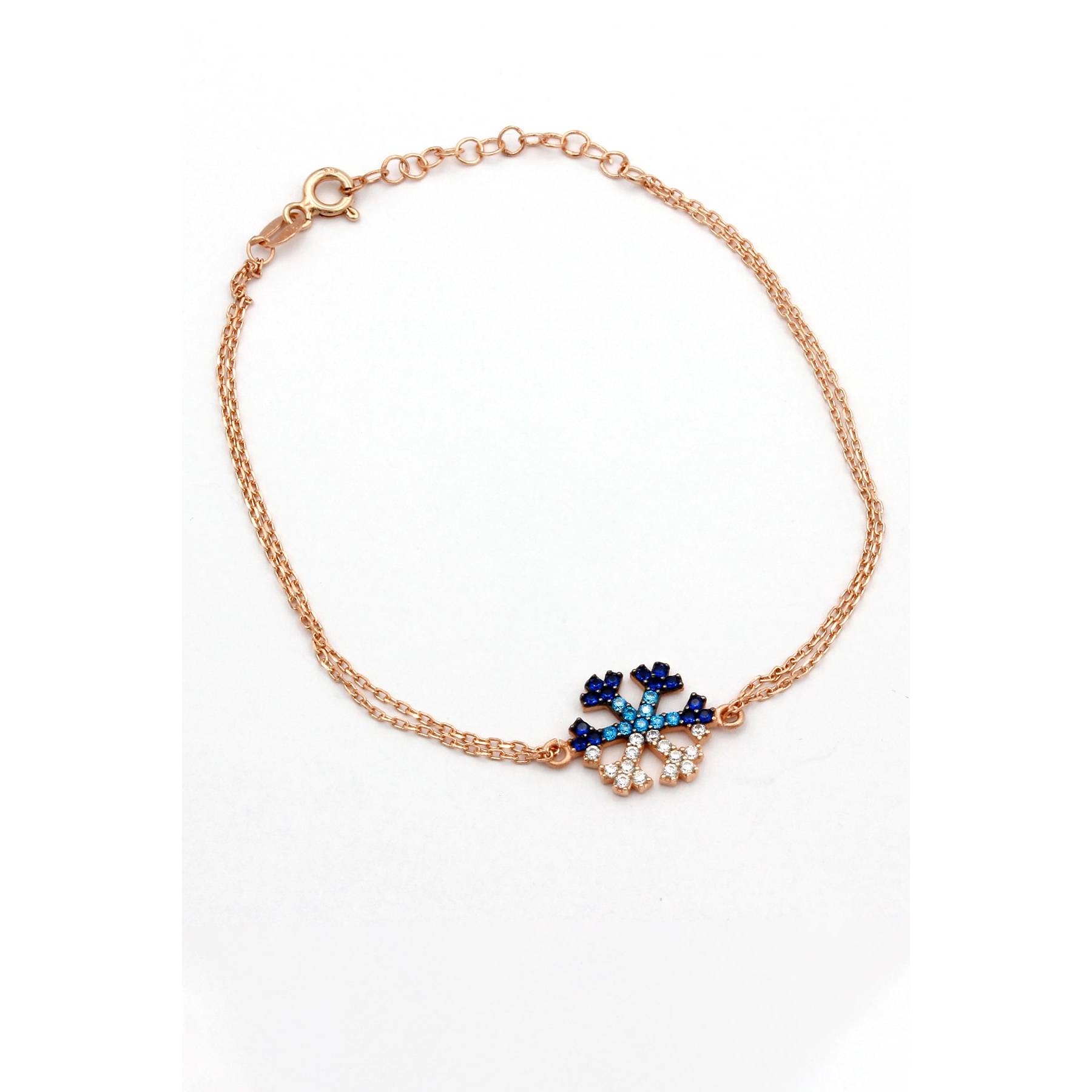 

Silver Snowflake Bracelet
