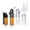 5pcs/set Portable Spice Dispenser – Convenient Seasoning On Go Mini Salt And Pepper Shakers