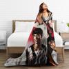Zombies 4 Vintage Malachi Barton  Blanket Flannel  Lightweight Throw Blanket for Bedding Couch Bed Rug