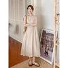 Daily commute casual temperament pendant dress large size fat mm thin straight halter skirt vest skirt long skirt