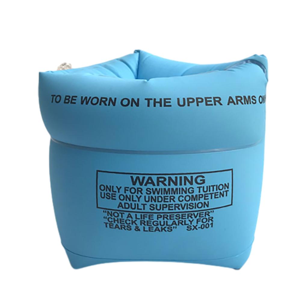 1Pair Swimming Rings Tube Armlets Inflatable Swim Arm Bands Floater Sleeves Water Wing Learning Swim Training Aids