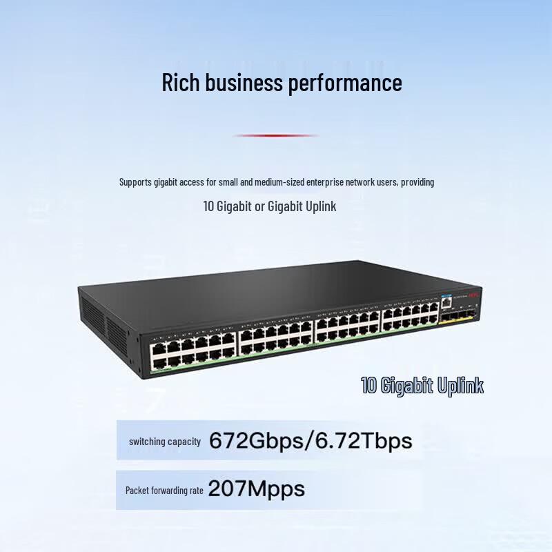 H3C RS5110-48T4X Gigabit Ethernet Switch