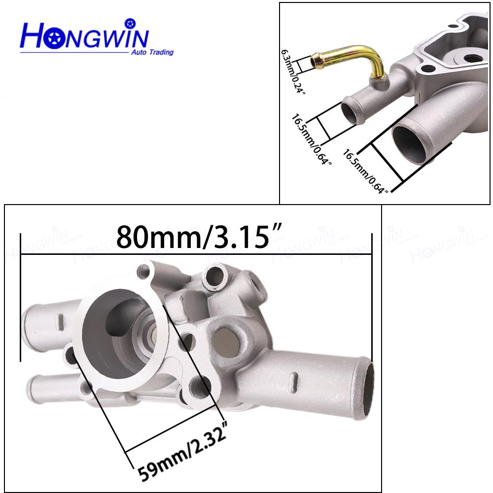 SET Thermostat Housing & Sensor 16333-11211 16333-11210 16333-11160  For Toyota Corolla 1992-97 PASEO STARLET Tercel 1991-94