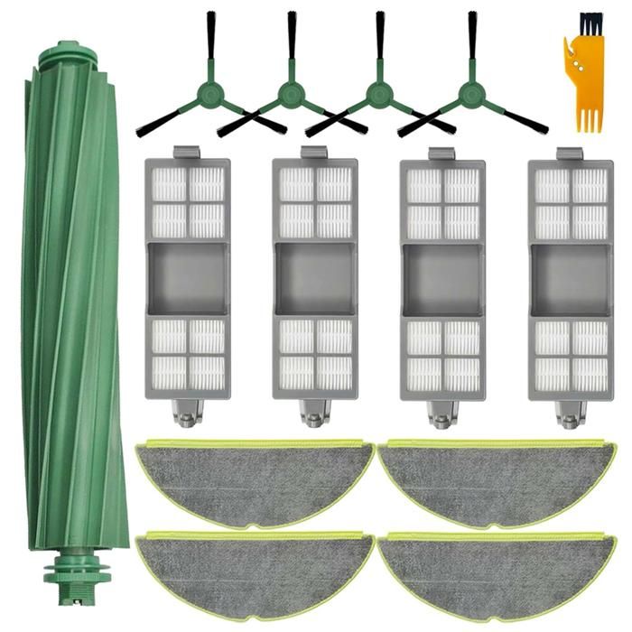 Accessoires de Rechange pour Aspirateur pour Irobot Roomba 205, Pièces Détachées, Brosse Principale, Filtre HEPA, Tampons de