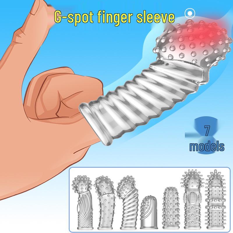 Erotic Finger Cots & Condoms: Unisex Adult Masturbation Sleeves & Buckles