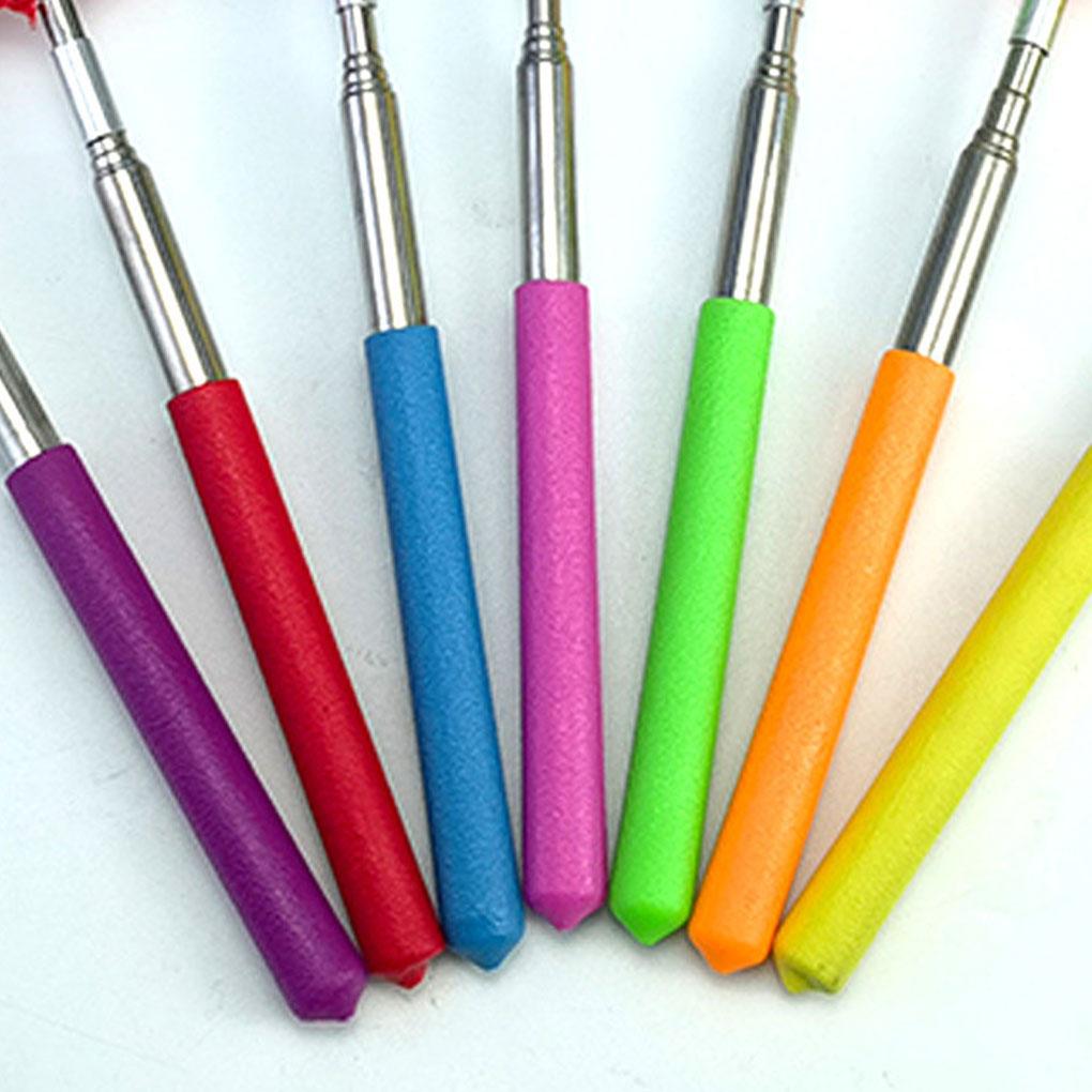 Retractable Stainless Steel Pool Net Durability and Exquisite Craft Impact-Resistant Butterfly Dragonfly Net Fish Net, Blue