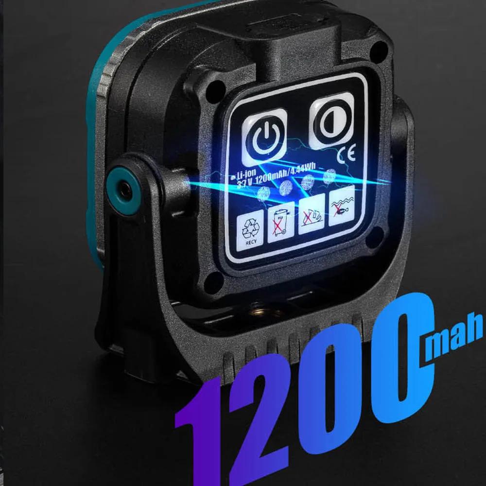 Tragbares LED-Campinglicht COB Arbeitslicht Typ-C Wiederaufladbare Taschenlampe Campinglampe Outdoor Indoor Camping Angeln Notlampe