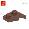 Non-Toxic 201Pcs/Lot 24299 Wedge Plate 2 X 2 Left Block Moc Color Accessories Compatible With Brick Diy Children'S Toy Assembly Parts