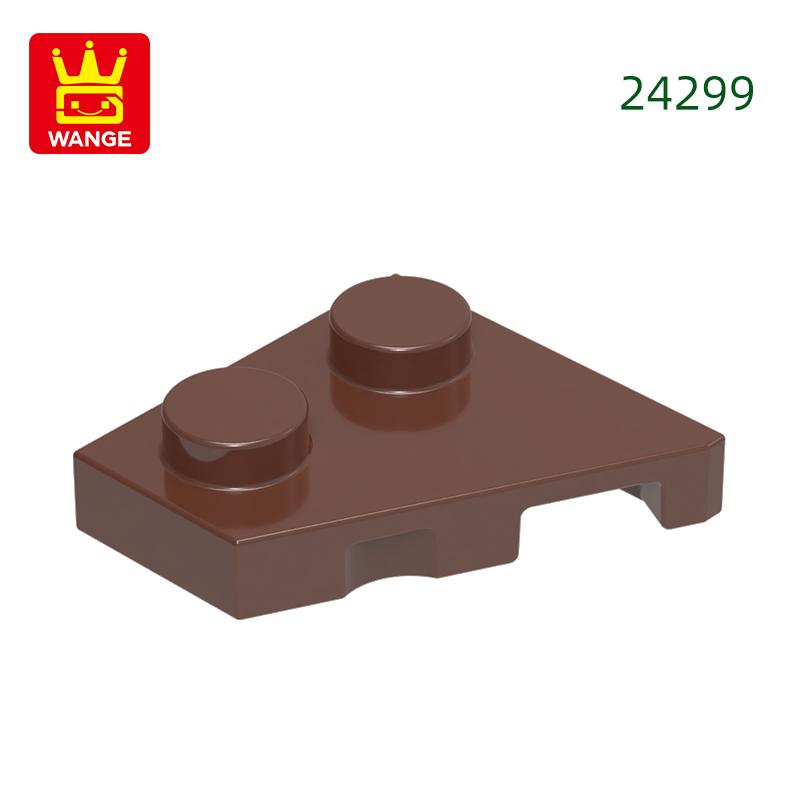 Non-Toxic 201Pcs/Lot 24299 Wedge Plate 2 X 2 Left Block Moc Color Accessories Compatible With Brick Diy Children'S Toy Assembly Parts
