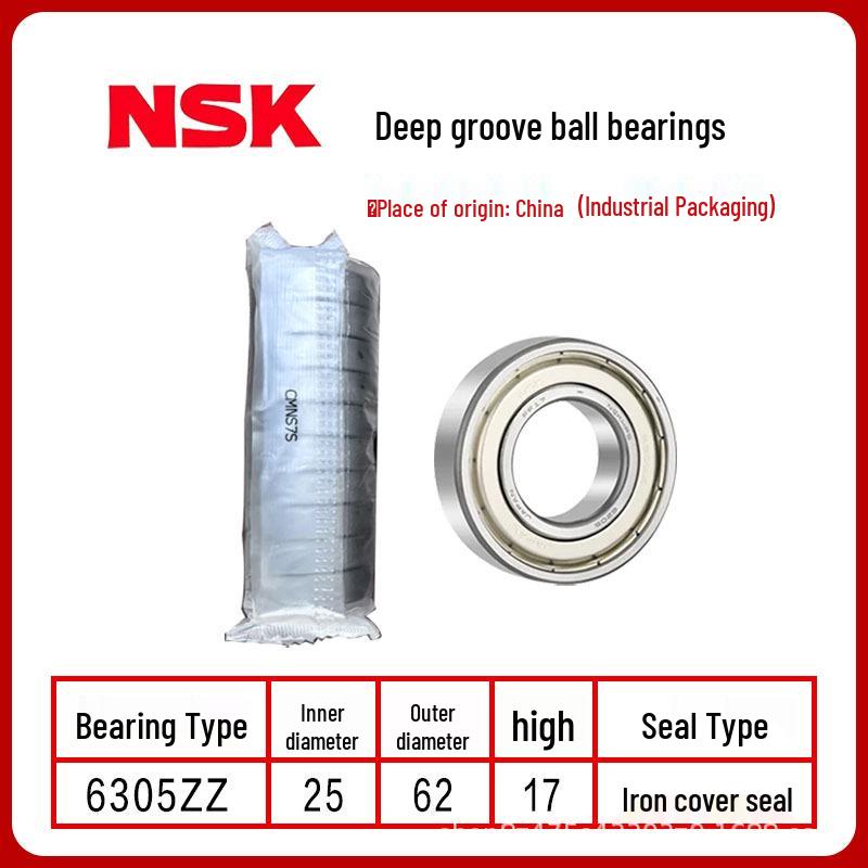NSK Authentic Japan Bearings 6300-6306 Series