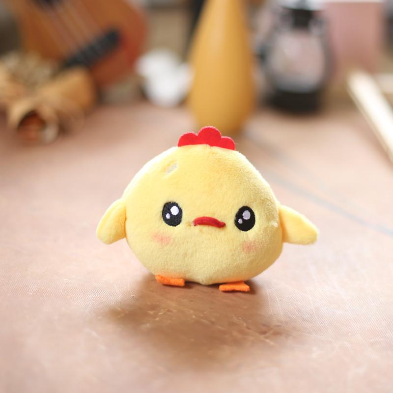 

Игрушка Плюшевый Цыпленок Желтый Мягкая Набивная Кукла Сумка Брелок Украшение Подарки Пасха Open Eyes