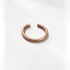 Pure Copper Cuff Bracelet Hypoallergenic Fashion Design Smooth Vintage Finish for Trendsetters Daily Street Wear
