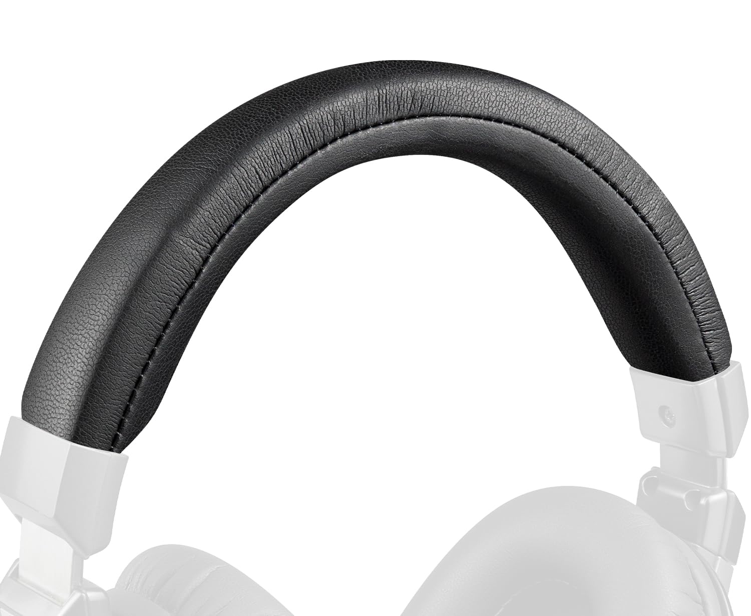 

SOULWIT Чехол для оголовья для Audio Technica ATH MSR7GM Защитный чехол Совместимый со сменным чехлом для наушников из протеиновой кожи Ремонт ремешка для оголовья чёрный