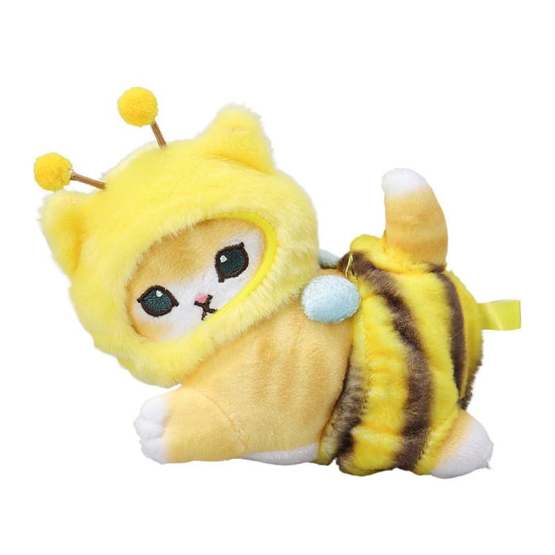 Adorable Japanese Cartoon Style Bee Cat Plush Toy Soft And Cuddly Stuffed Animal