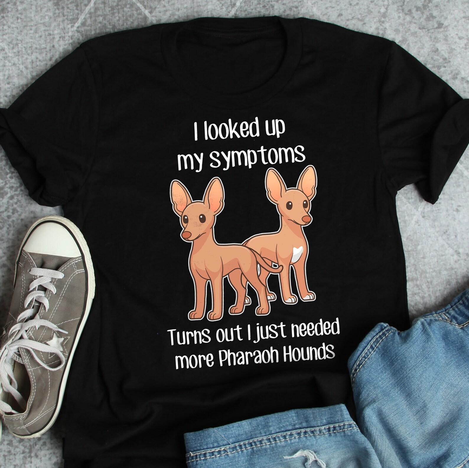 Pharaoh Hound Shirt, , , Funny Dog Lover Gift, Cute Pharaoh Hound T-shirt, Pet Tee, Pharaoh Hound Mom Top, Dog Dad, White Chest 140
