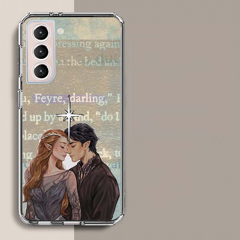 

Acotar A Court of Mist and Fury Phone Case For Samsung Galaxy S25 Edge S24 S23 FE S21 S20 S10 Plus S22 S26 Ultra Cover Clear Cas Samsung S22 Plus