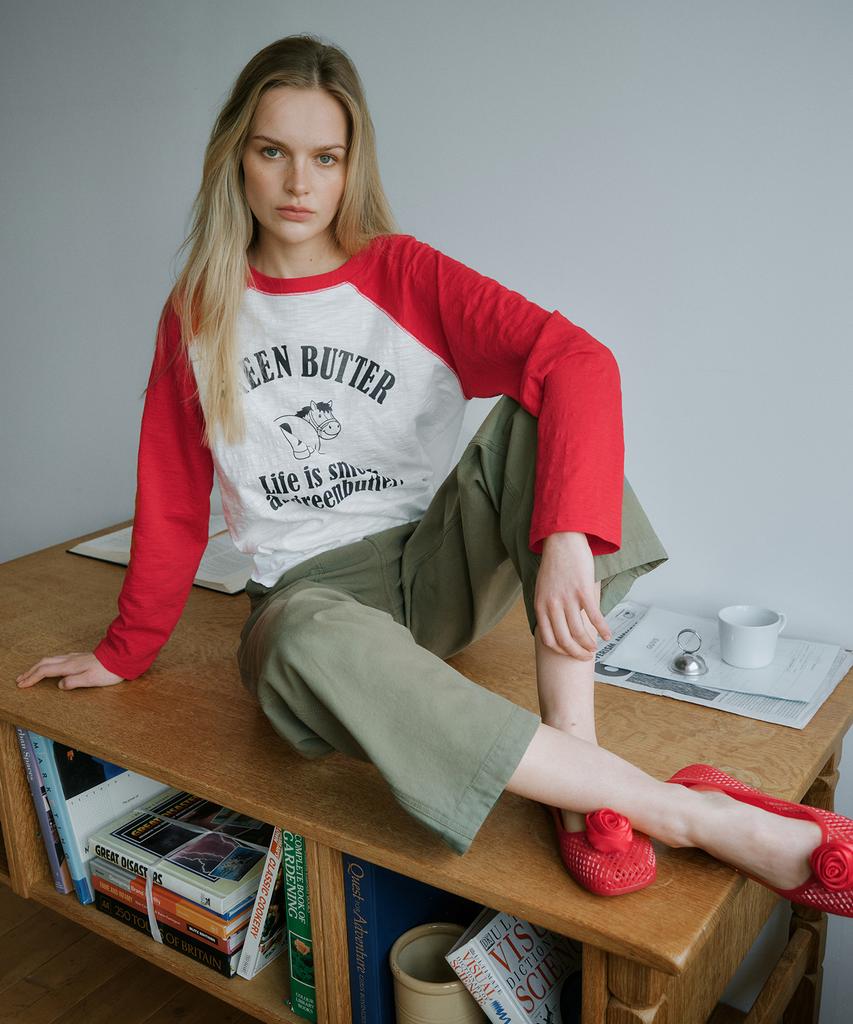 GREENBUTTER Patch Pocket Pants (Khaki)