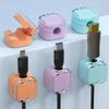New Magnetic Cable Organizer-Desktop & Car Data Cable Management Mobile Phone Charging Cord Clip Holder, Fixed Clamp Buckle Plug