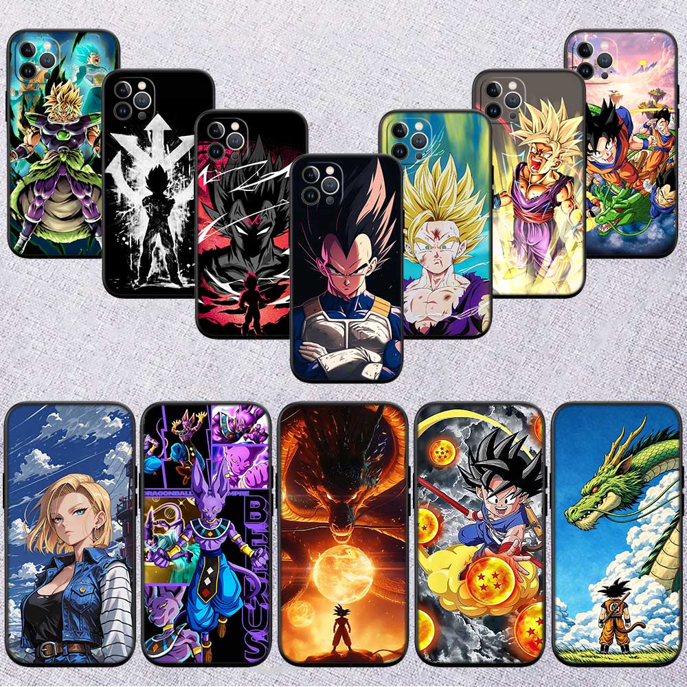 RE26 Dragon Ball Goku New High-End Shell Phone Case for Redmi Note 8 9 Pro Max 9S 9T 9C NFC 8T 8A 10A A4