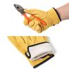 1 Pair Sheepskin Leather Workers Work Gloves Welding Safety Protection Garden Sports Motorcycle Driver Wear-Resistant Gloves