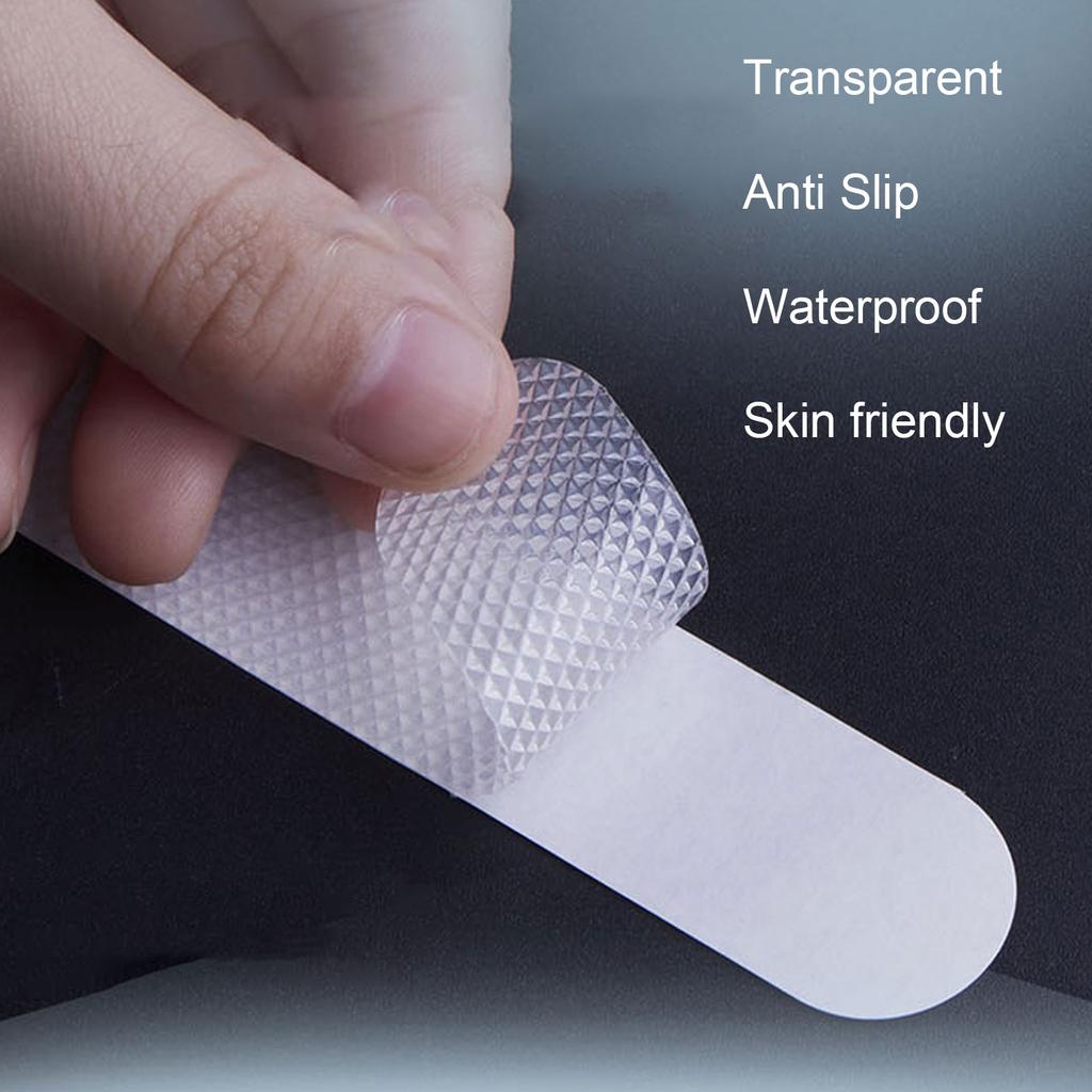 48pcs Transparent Anti Slip Traction Treads Self Adhesive PEVA Waterproof Non Slip Stair Treads Tape