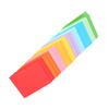 520 Pcs 10 Colors Square Folding Paper Colorful Double Sided Origami Crane Craft Sheets 5x5 Cm