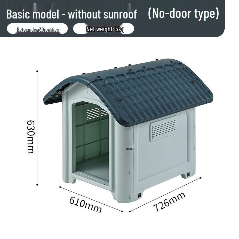 All-Season Waterproof Large Dog Villa for Indoor/Outdoor Use Outdoor Rainproof Dog House