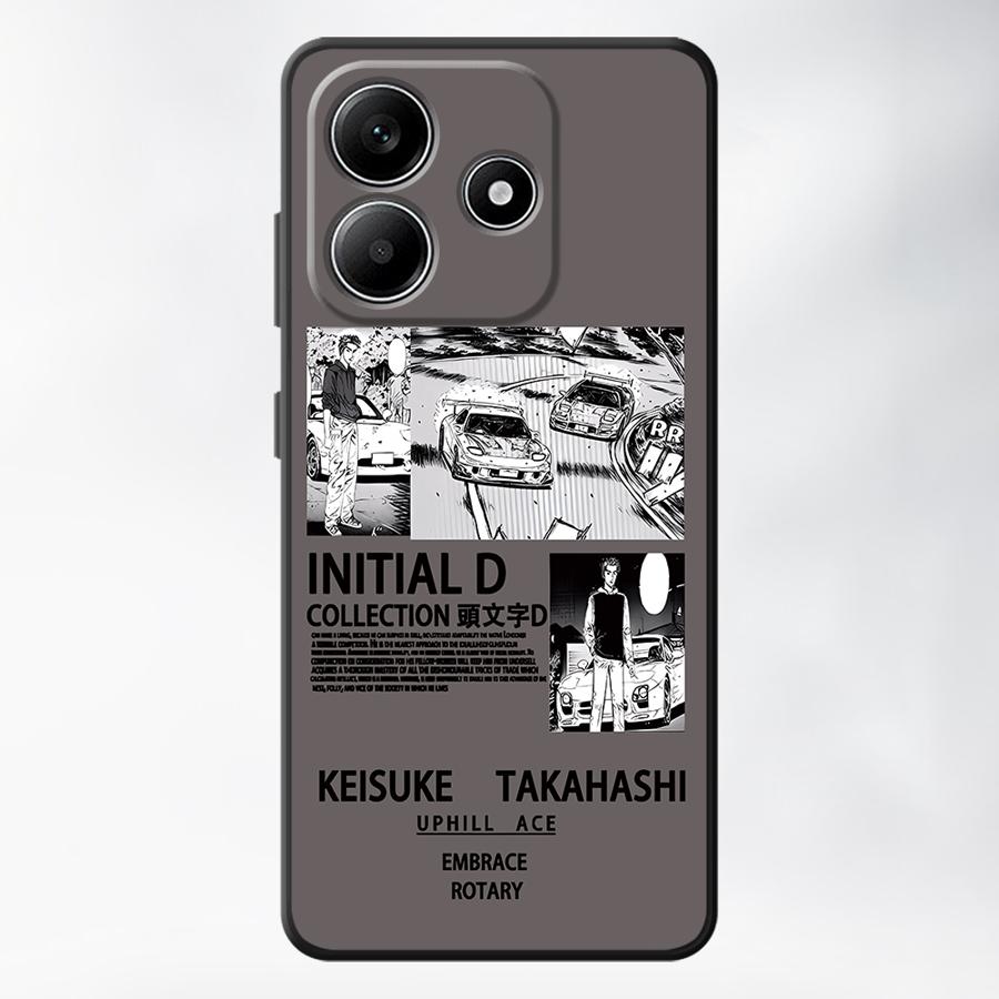 

Phone Cover Case for Xiaomi Redmi Note 14 10 A5 A4 K80 K40 11S 14C 9 8 7 12 11 Pro 12C 13C 13 Pro Plus A3 A1 A2 12S Initial D Redmi Note 7