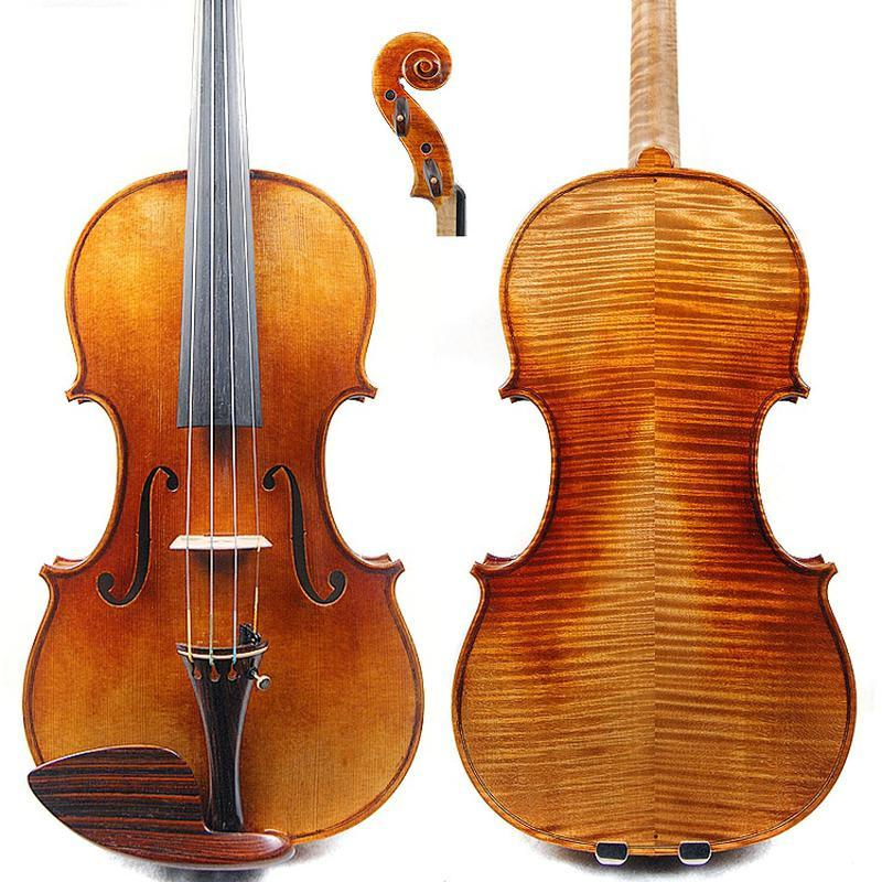 Buy All European spruce Italian retro Oil Varnish Handmade Violin 4/4 ...