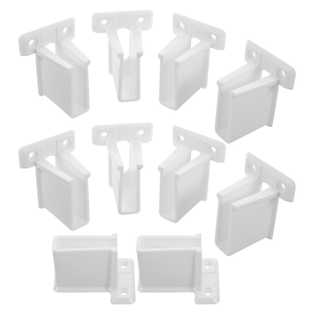 10Pcs Rv Door and Window Latch ABS Holder Adjustable Lock Replacement Hardware Accessory for Camper Travel Repair
