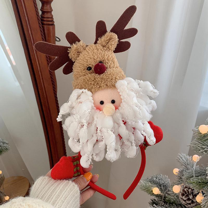 3D Christmas Hat Hairpin: Festive Bangs & Hair Clip