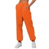Women Loose Casual Sweatpants High Waist Solid Color Jogging Pants