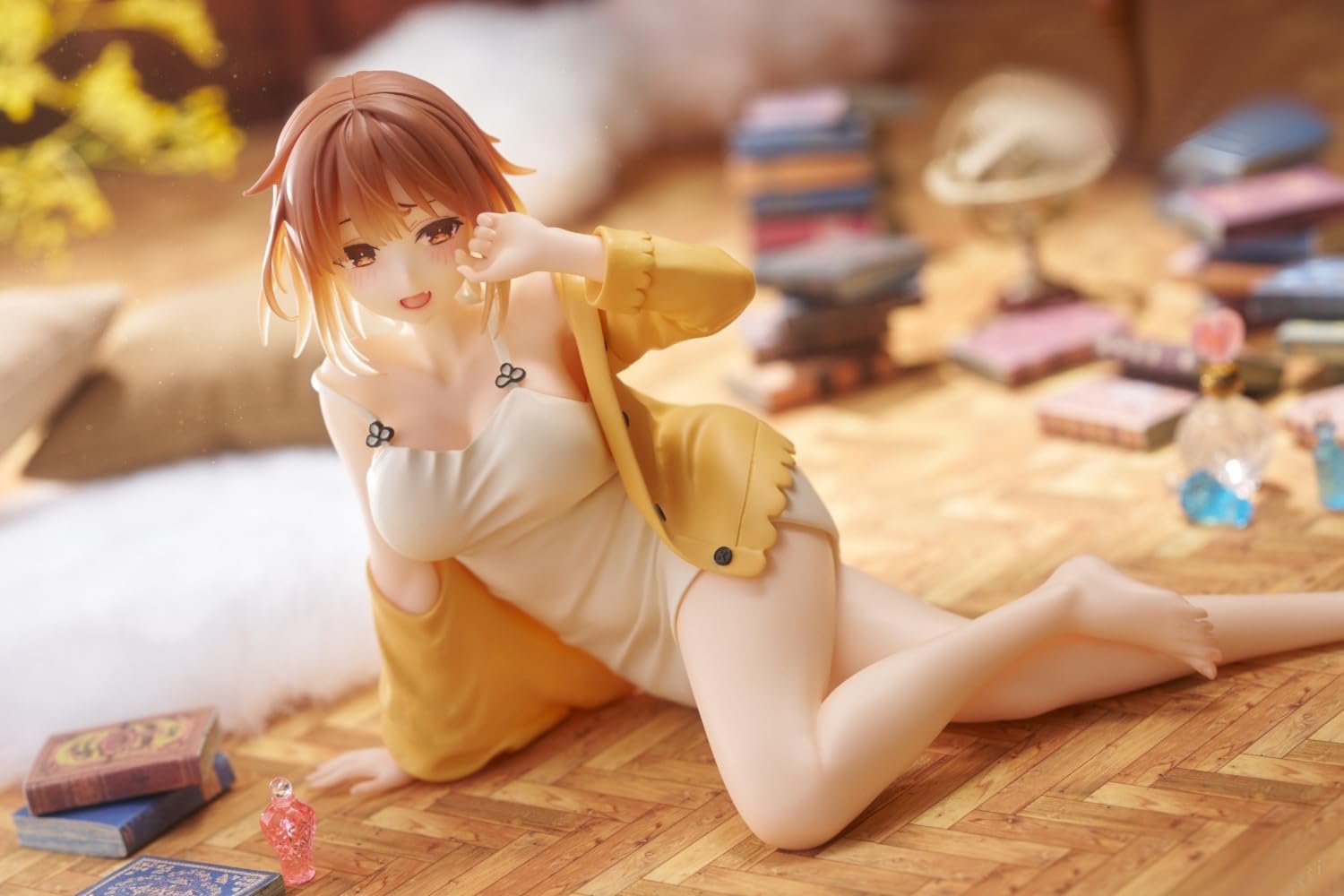 

Anime Atelier Ryza: Ever Darkness & the Secret Hideout Desktop Cute Figure Ryza Nightwear Ver. 1 Type Official