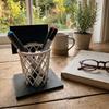 3D Printed Basketball Hoop Pen Holder Creative Mini Trash Can Office School Supplies