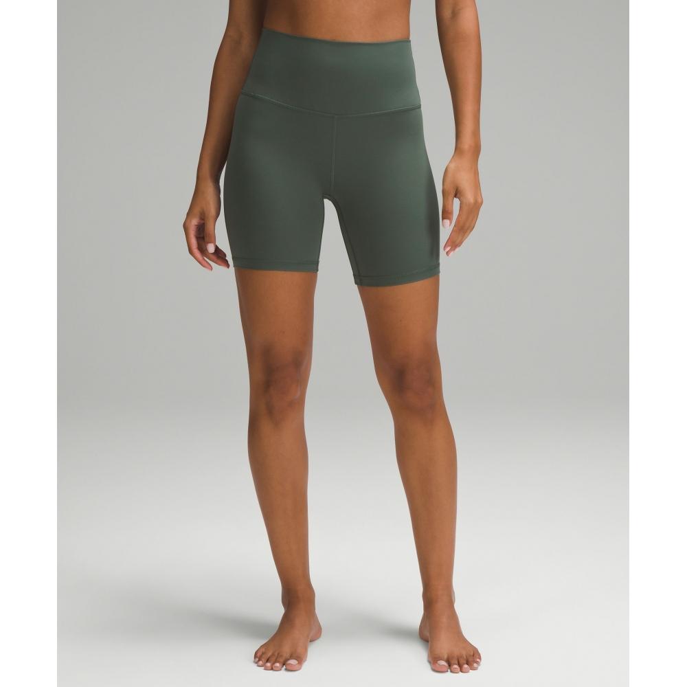 

Lululemon Align High Rise Short 6 Dark Forest 0/6