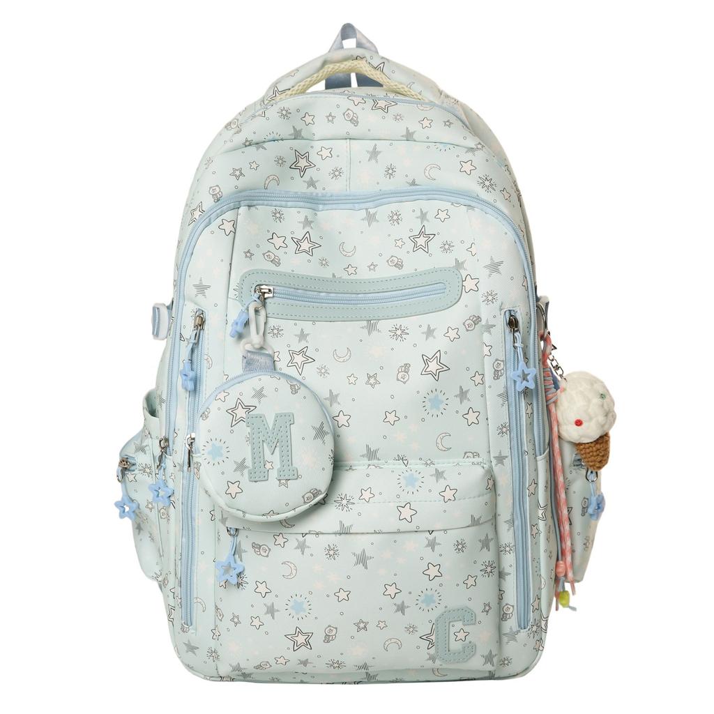 Schoolbag Junior high school students large capacity 1011 new backpack female students high value backpack leisure commuter schoolbag