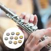 10pcs Wind Music Repair Parts Open Hole Plug Flute Plugs for Open Hole Flutes Rubber Flute Plugs Plug for Flute Gold Flute Plug Flute Accessory Flute