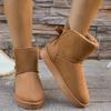 Winter New Fashionable Women's Warm Snow Boots Round Head Thickened Winter Warm Boots Women's Casual Snow Boots
