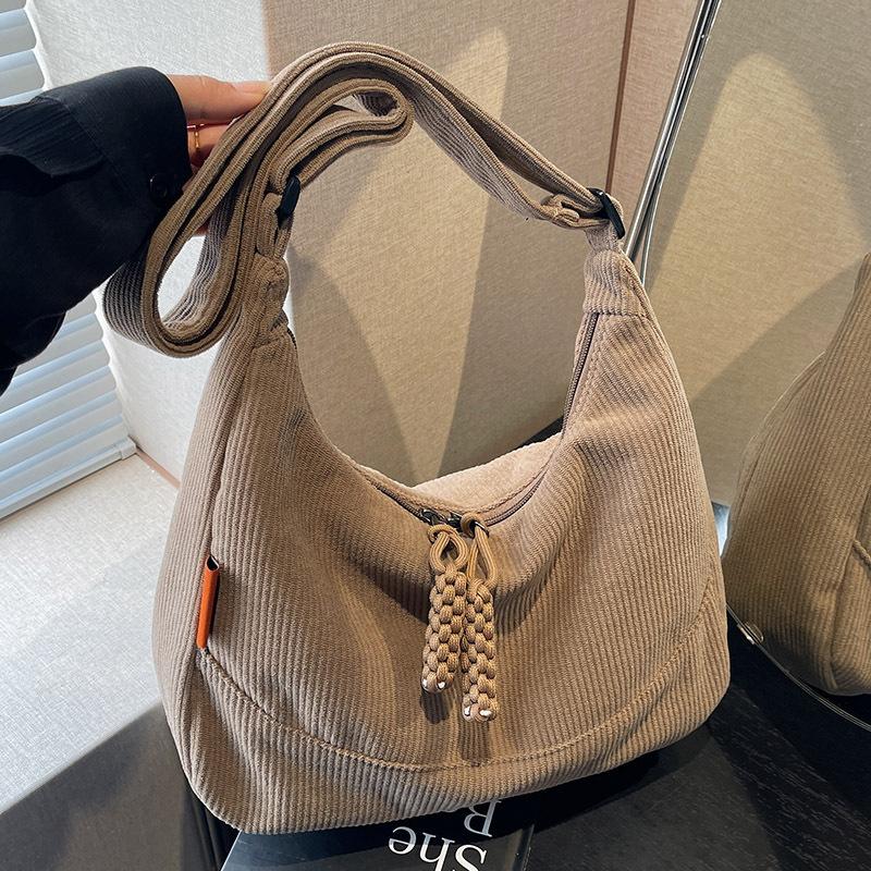 Fashionable Commuting Large-capacity Single-shoulder Crossbody Bag, Casual Tote Bag, Shopping Underarm Bag