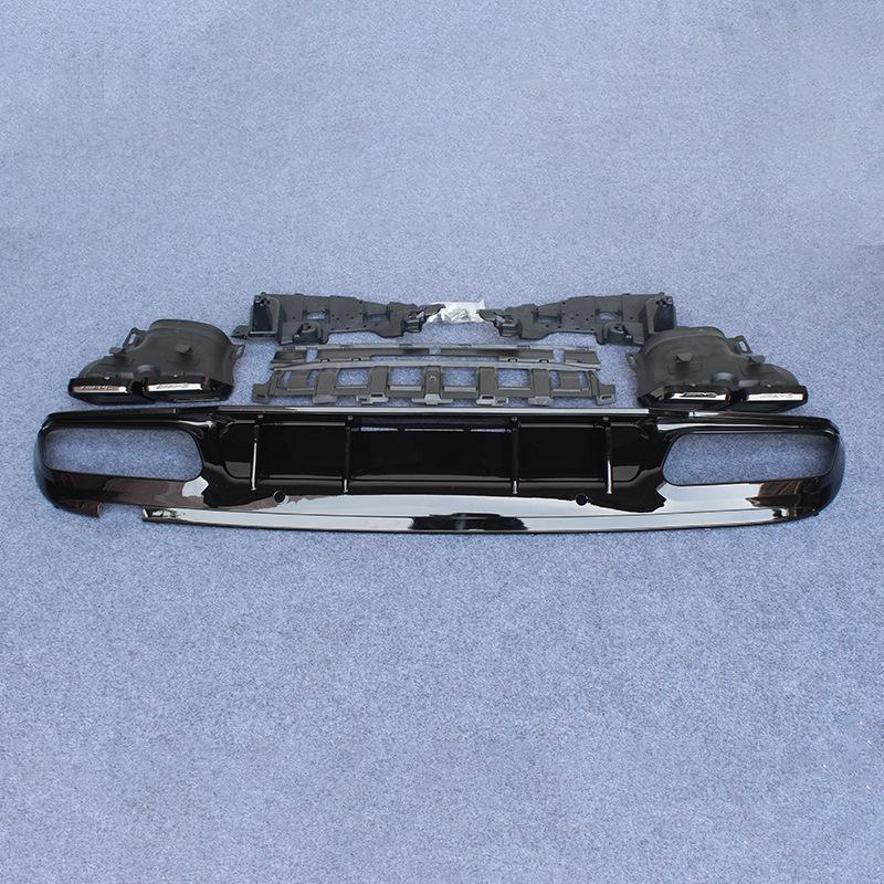 Mercedes-Benz C-Class W205 C63S Rear Lip Spoiler with AMG Tailpipe