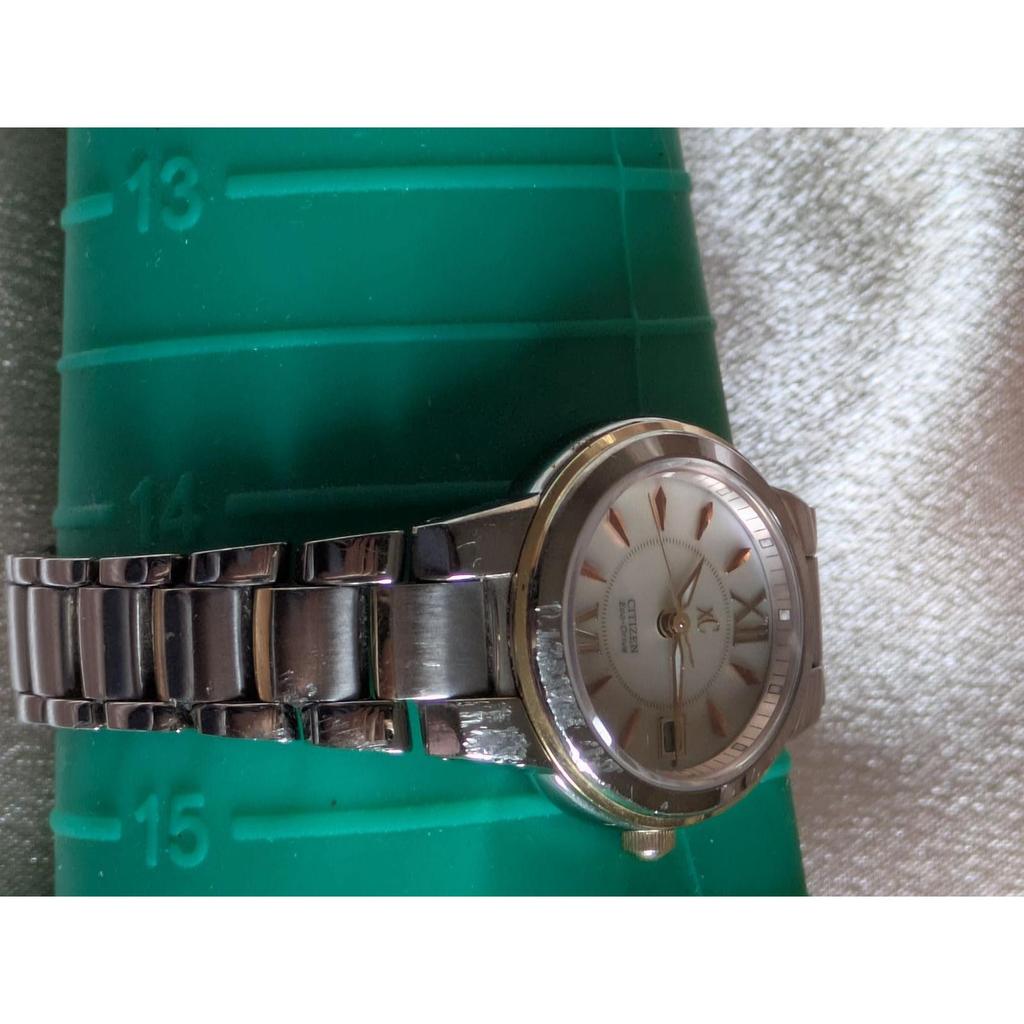 Used CITIZEN Eco-Drive E011-T010580 Watch Working Item
