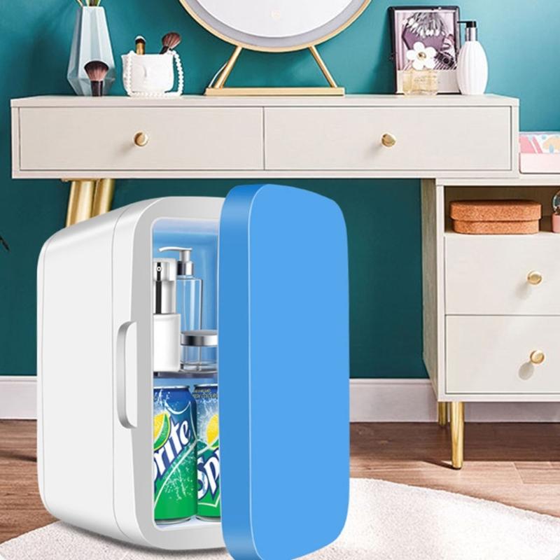 Portable Mini Fridge Coolers and Warmer for Bedroom Car Dorm Office Desk Home Use with Double Mode Temperature Control