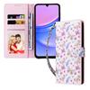 For Samsung Galaxy A16 5G/A16 4G Case RFID Blocking Flower Leather Phone Cover