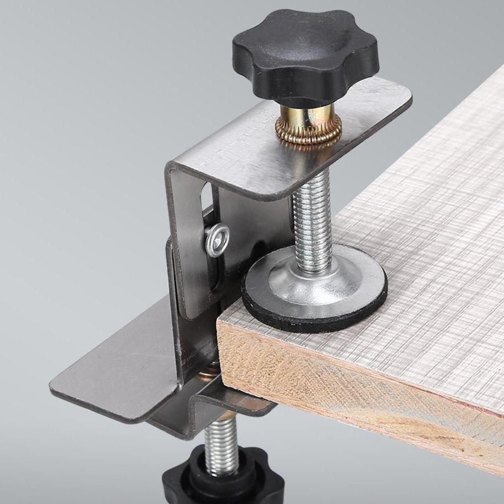 Easily Adjustable Mounting Jig Thickened Cabinet Door Positioning Tool for Most Cabinet Doors