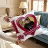 Singer TTom Kaulitz Anime Pillow Case Antidustmite Pillowcase Invisible zipper silky short plush Sofa cushion cover