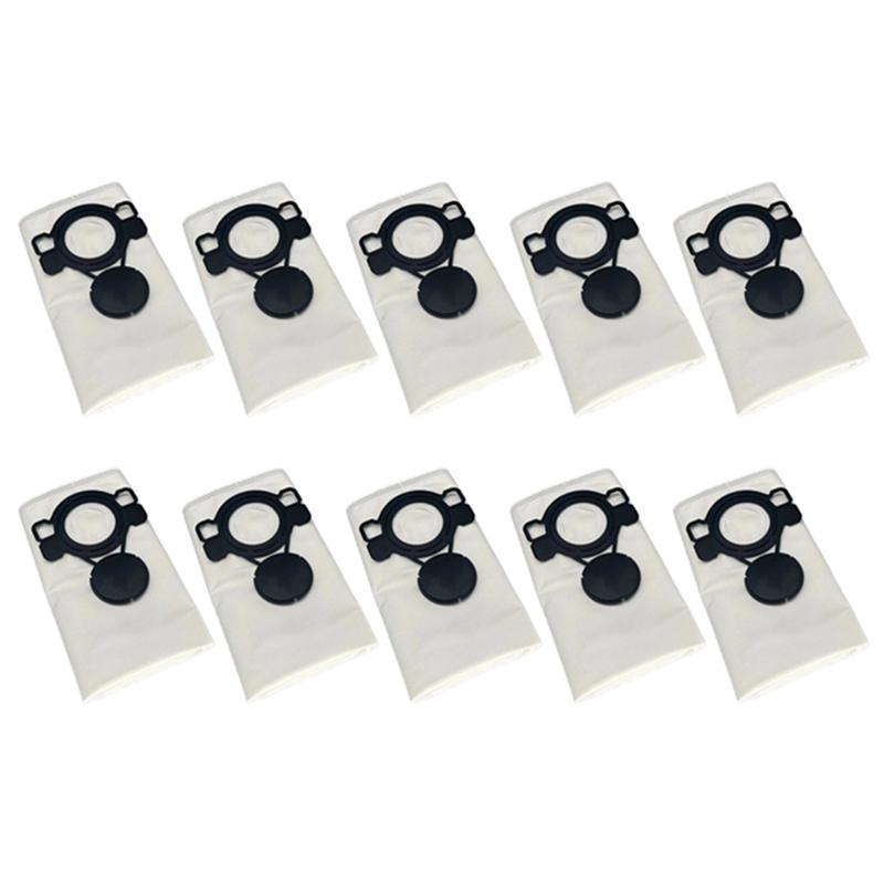 A89X 10PCS Dust Bags For Nilfisk 107419593 ATTIX 33/ATTIX 44 Robot Vacuum Cleaner Replacement Parts Accessories Garbage Dust Bag